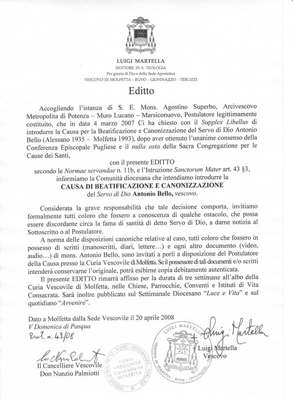 L'editto